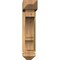 Ekena Millwork Balboa Arts and Crafts Smooth Bracket w/ Offset Brace, Western Red Cedar, 5 1/2"W x 20"D x 24"H BKT0604X20X24BOA03SWR - alternate 3